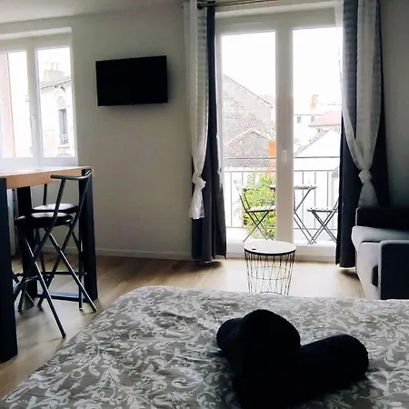 Lcs Au Coeur De La Balcon-parking-wifi Клермон-Ферран