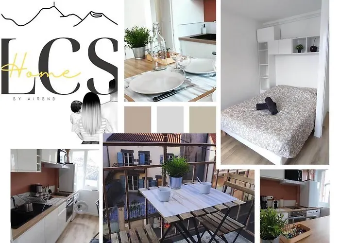 公寓 Lcs Au Coeur De La Balcon-parking-wifi *