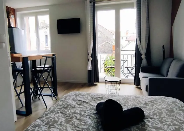 Lcs Au Coeur De La Balcon-parking-wifi 克莱蒙费朗