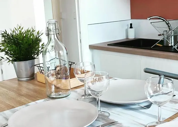 Apartamento Lcs Au Coeur De La Balcon-parking-wifi